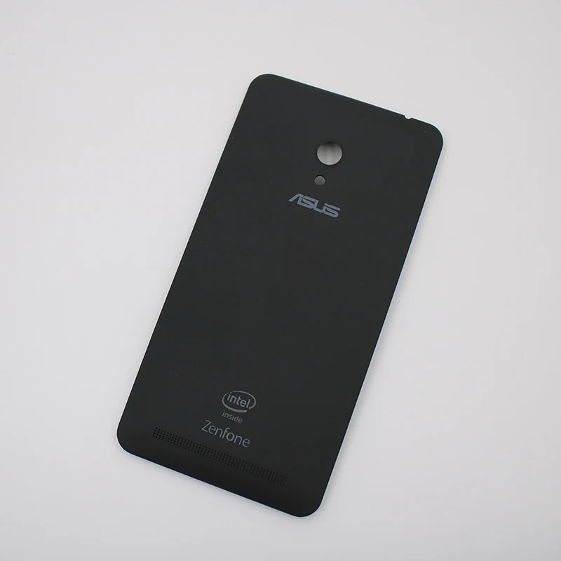 Black Для Asus ZenFone 6 A600CG A601CG T00G задняя крышка корпус батареи чехол Крышка батарейного отсека с кнопкой питания - Цвет: Black