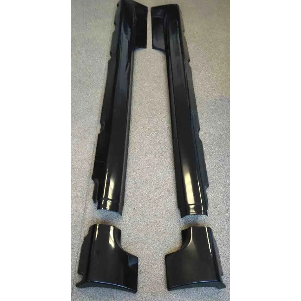 Door sill body kit rung купэ for Ford Focus 2 3D 3 door V St 2005-2011 ABS plastic