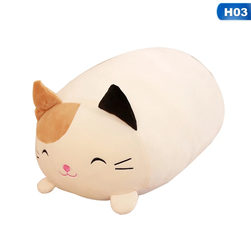 H03 30 см мягкие милые животные мультфильм подушка собака кошка Пингвин свинка лягушка плюшевые игрушки мягкие милые дети подарок на день рождения - Цвет: H03