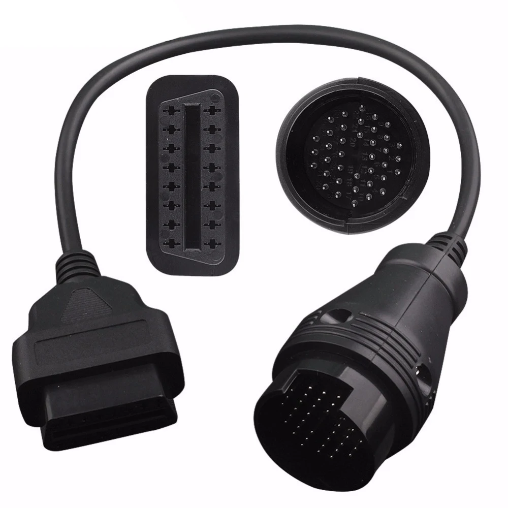 診断メルセデスベンツ38ピンベンツ14ピン用ベンツ38PinにOBD2