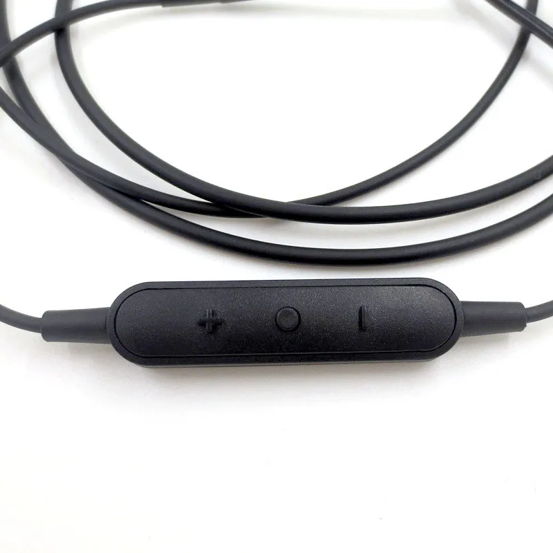 Replacement Audio Cable For Shure SE215 Headphones MMCX Microphone Volume Control Cord Headsets Wire Connecter 23 AugT2