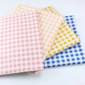 

2.35m plaid Cotton fabric Printed Cotton Quilting fabric for DIY Cotton Dress Quilting Material