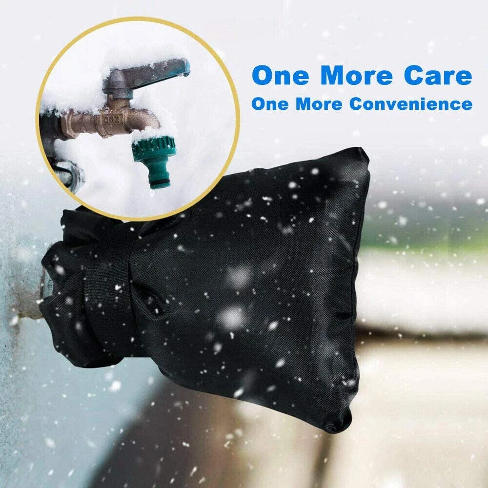 Outdoor Faucet Cover Winter Waterproof Anti-Freeze Water Faucet Protector Reusable Garden Hose Faucets Frost Protection Cover