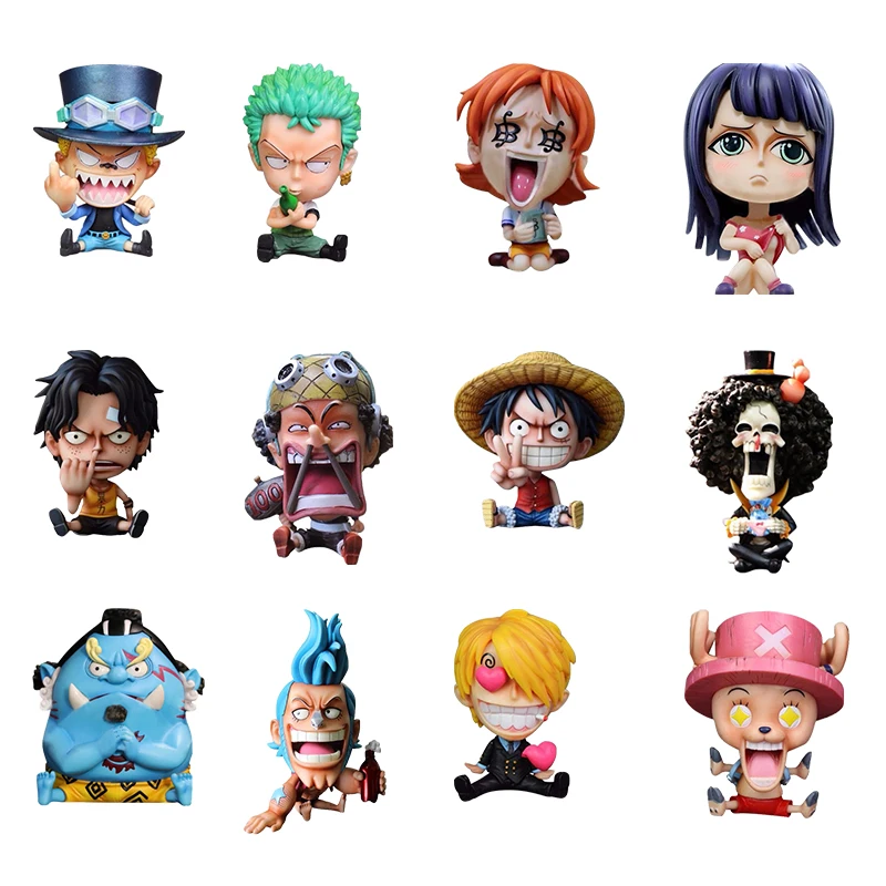 Аниме детство sabo Luffy Ace Chopper Sanji Roronoa Zoro GK Q сидящий Ver. Фигурка из ПВХ для обнимания
