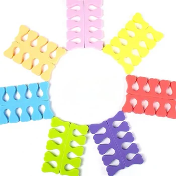 

100 Pairs Disposable Separators Toe Separators for Men Women (Random Color)