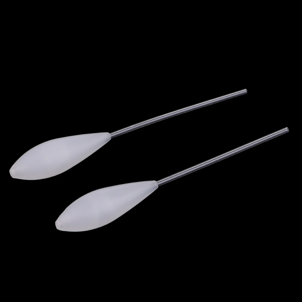 2pcs Acrylic Bombarda Fishing Floats Carp Coarse Trout Bass Sea Lure Fly Fishing Accessories Spinning 5.7g 8.4g 10g 12.6g 