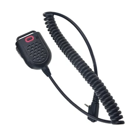 Baofeng minimicrófono de mano para walkie talkie, altavoz para Uv 5r, Ptt, puerto K, Radio Ham, accesorios para walkie talkie