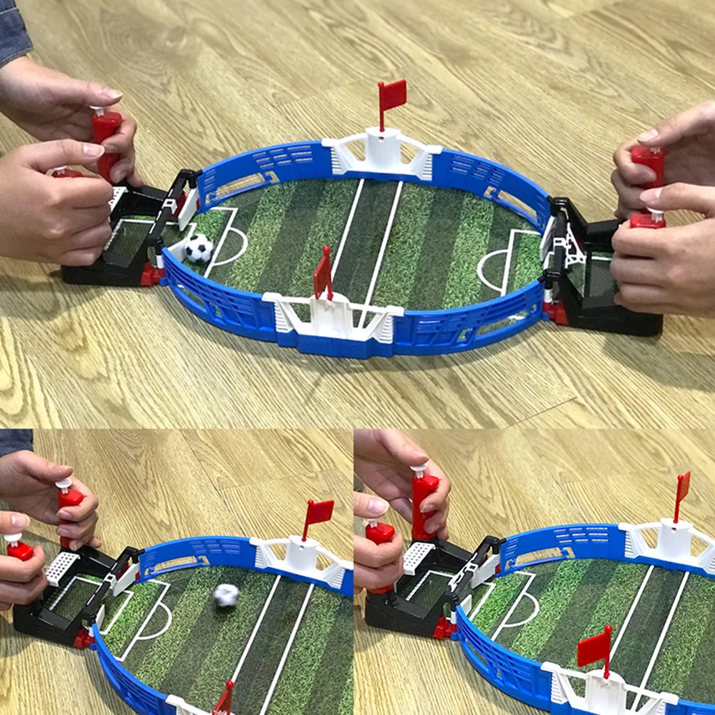 Футбольная игрушка в подарок для помещений, детская игра, двойной бой, спортивный тренировочный выталкиватель, защищающая доска, мощный удар, футбольный стол, мини