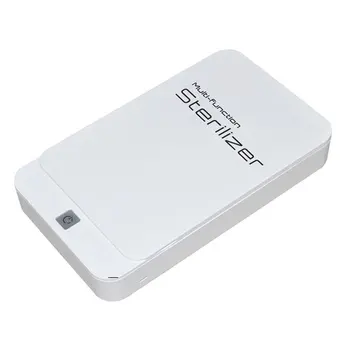 

Disinfection Machine Portable UV Sterilizer Cellphone Disinfection Box Dual UV Lights for Small Items