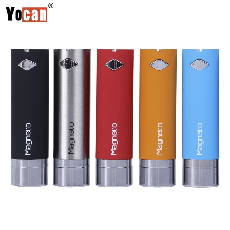 Vape Mod Original YOCAN Magneto Electronic Cigarette Mods 1100mAh Vape Battery 510 Thread For Magneto Vape Kit Vaporizer Vaper