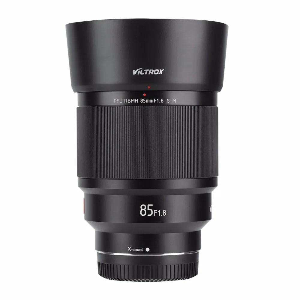 VILTROX 85mm f/1,8 с автофокусом для объектива для камеры Fujifilm X-mount X-T3 X-H1 X20 X-T30 X-T20 X-T100 с электронным отверстием Стандартный объектив с фиксированным фокусным расстоянием
