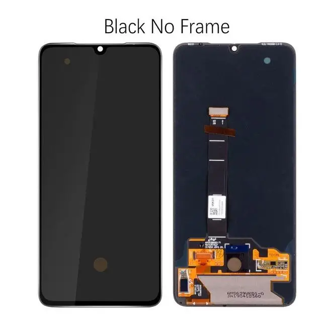 Black No Frame 6,39 ''AMOLED ЖК-дисплей для Xiaomi Mi 9 дисплей сенсорный экран с рамкой для Xiaomi Mi 9 ЖК-дисплей Замена экрана - Цвет: Black No Frame