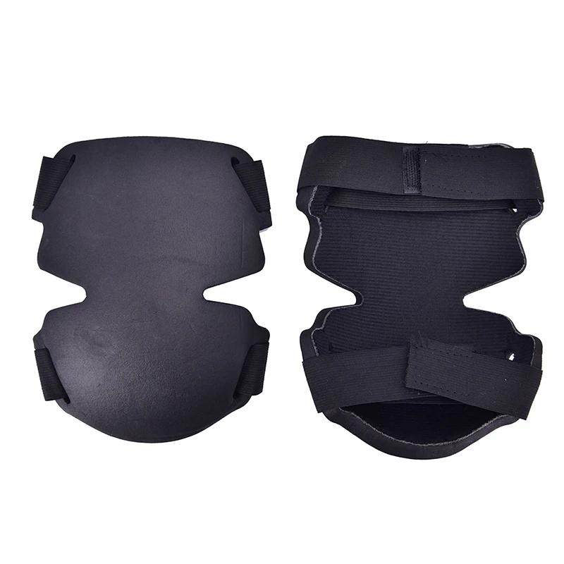 1 Pair Soft Foam Kneepads Flexible Protective Sport Work Gardening Builder Black 1 Pair Soft Foam Kneepads Flexible Protective Sport Work Gardening Builder Black