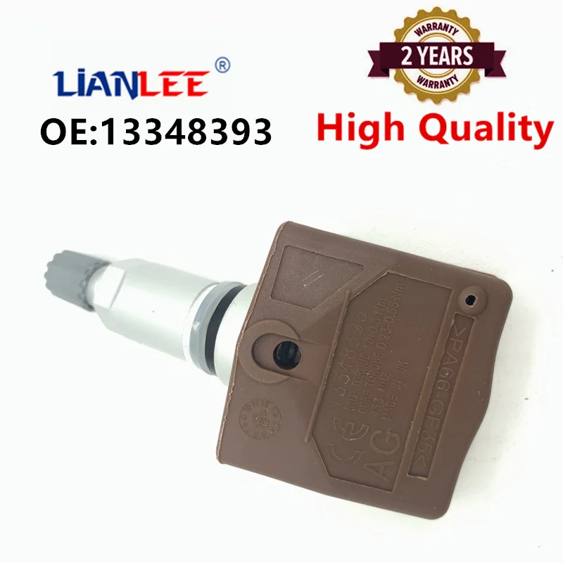 Bandensensor 13348393 433MHz TPMS Sensor, voor Opel Zafira Tourer C Astra J Insignia A, voor Vauxhall, voor Chevrolet Volt Bandenspanning Monitor Systeem
