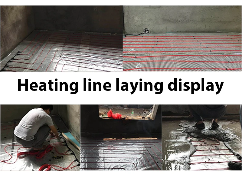 加热线地暖展示