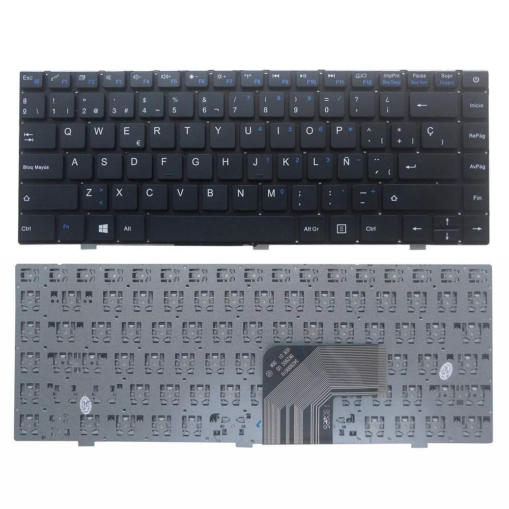 Русская клавиатура ноутбука OVY RU испанская США для DEXP Navis P100 P/N:psb133s PSB133S01 342900010