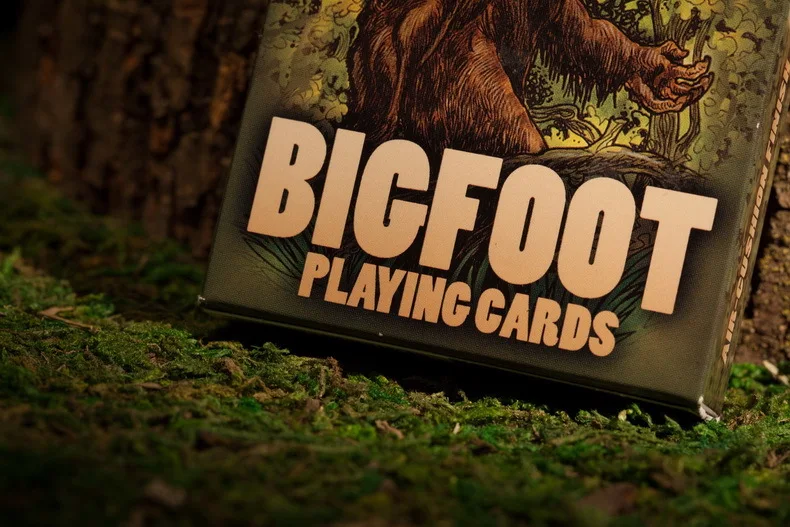 1 колода велосипед BigFoot игральные карты для покера Размер USPCC волшебные карты новые Запечатанные коллекционные карты магические трюки реквизит для микича