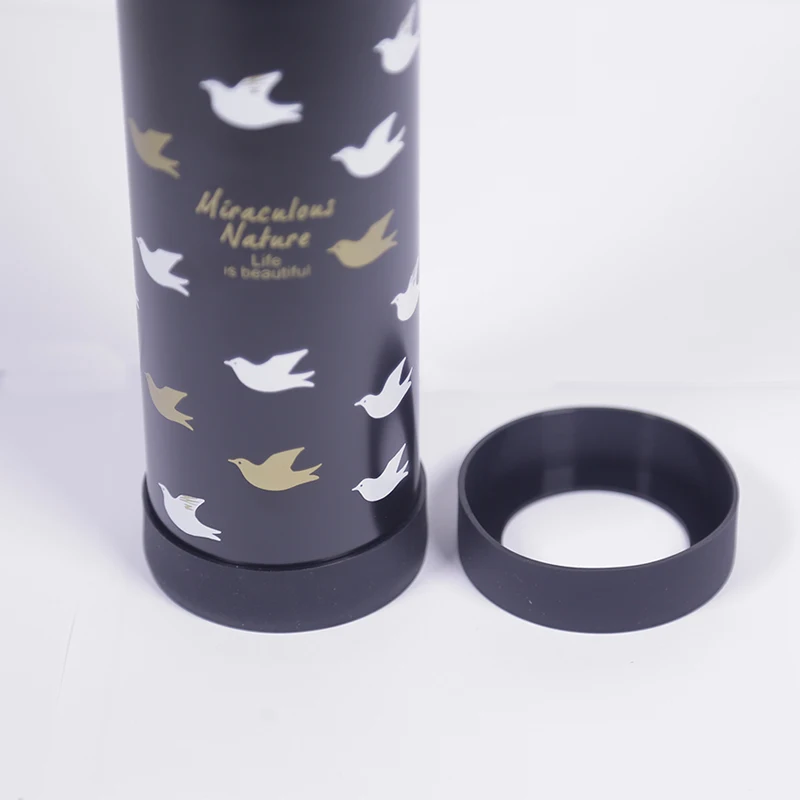 Silicone Thermos Cup Coasters Non-Slip Durable Table Mats Round Insulation Cup Mat Anti-fall Water Drink Bottle Pad Kitchen tool