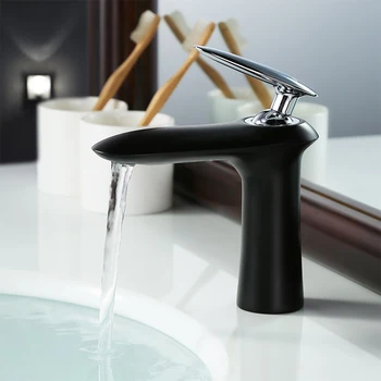 

1pc Copper Faucet Hot and Cold Single Hole Faucet Kitchen Faucet One Hole High Arc Pull Out Kitchen Sink Faucets