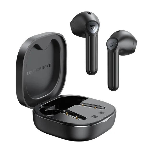  Soundpeats Wireless Earbuds Bluetooth V5.2 Headphones with  Qualcomm QCC3040 Wireless Earphones, TrueWireless Mirroring, 4-Mic Tech and  cVc 8.0 Noise Cancellation, aptX Codec, Total 25 Hours - TrueAir2 :  Electronics