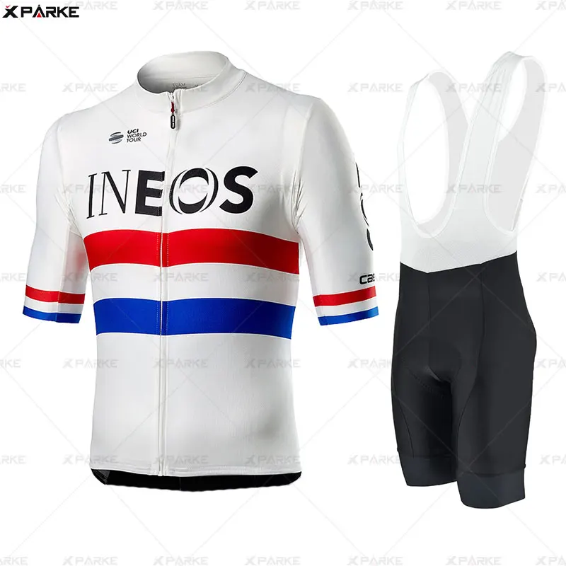 1 Велосипедная майка Pro Team INEOS, летняя велосипедная майка, набор, дышащая, для гонок, спорта, Mtb, велосипедная майка, Мужская одежда для велоспорта - Цвет: 1