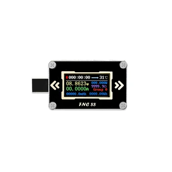 

FNB28 Current and Voltage Meter USB Tester QC2.0/QC3.0/FCP/SCP/AFC Fast Charging Protocol Trigger Capacity Test