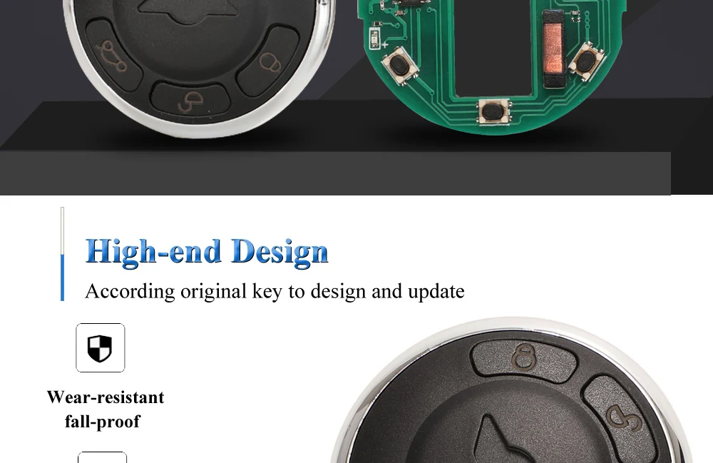 Keyforkess KR55WK49333 315/ 433/ 868MHz ID46 PCF7953 Smart Remote Key per BMW MINI COOPER S ONE D CLUBMAN COUNTRYMAN CABRIO Auto - H02a88366485b4725bafe5ecd4238a32b8