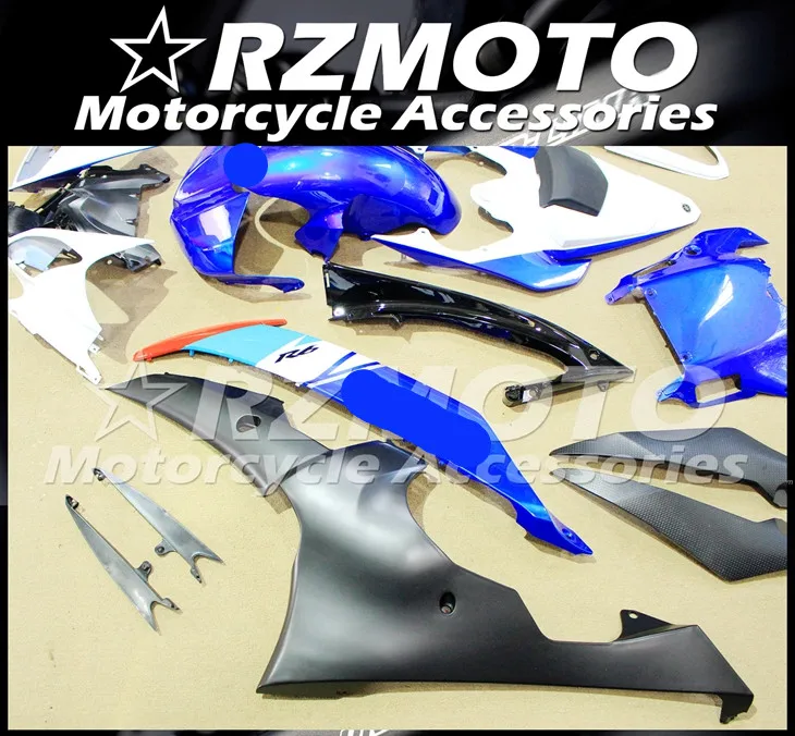 ABS мотоцикл обтекатель комплект для YAMAHA YZF R6 2008- год кузов литьевая форма Магазин № 1739