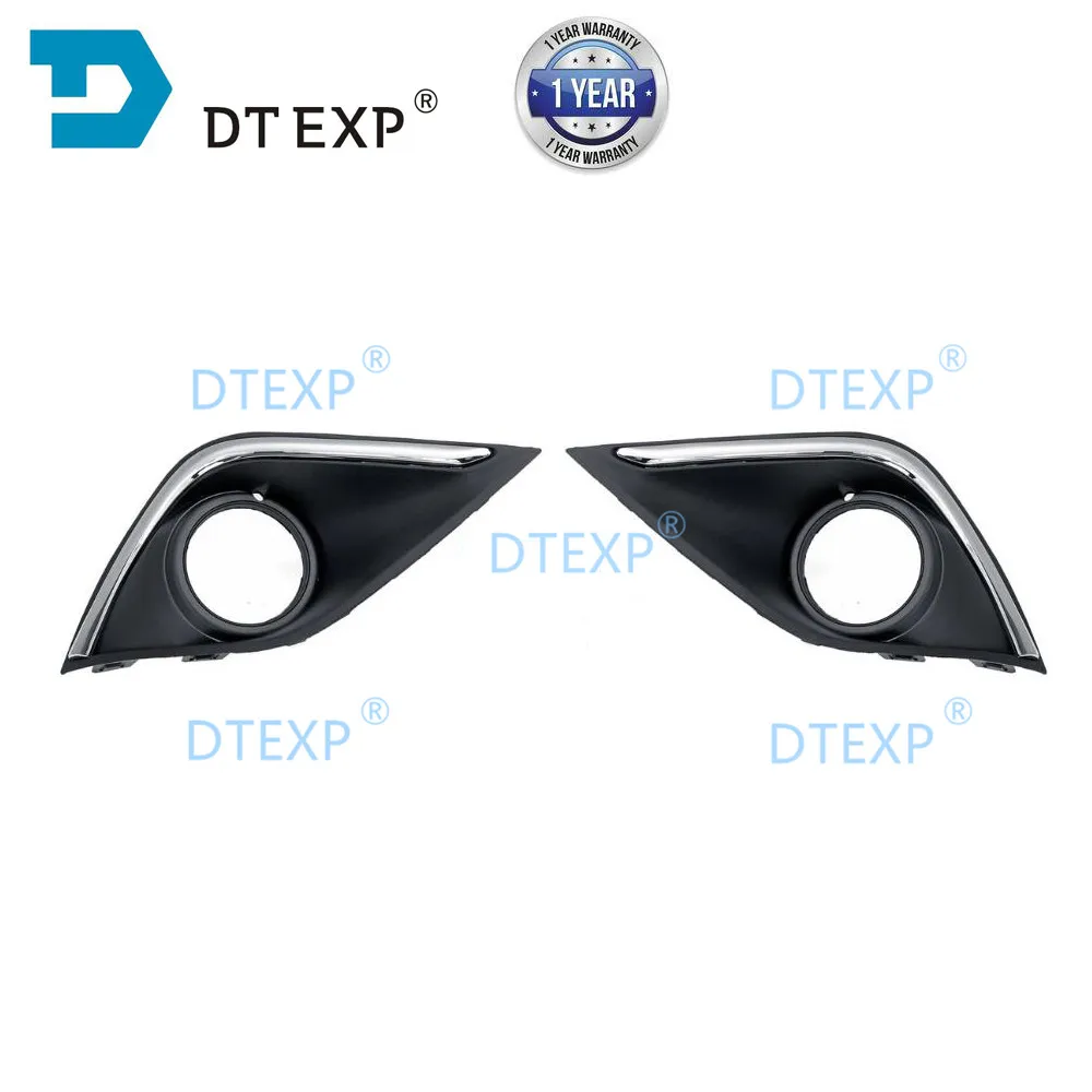 Pair 6400G481 6400G482- противотуманная фара крышка для airtrek противотуманный светильник хромированная полоса для outlander передняя крышка лампы хром - Цвет: Pair