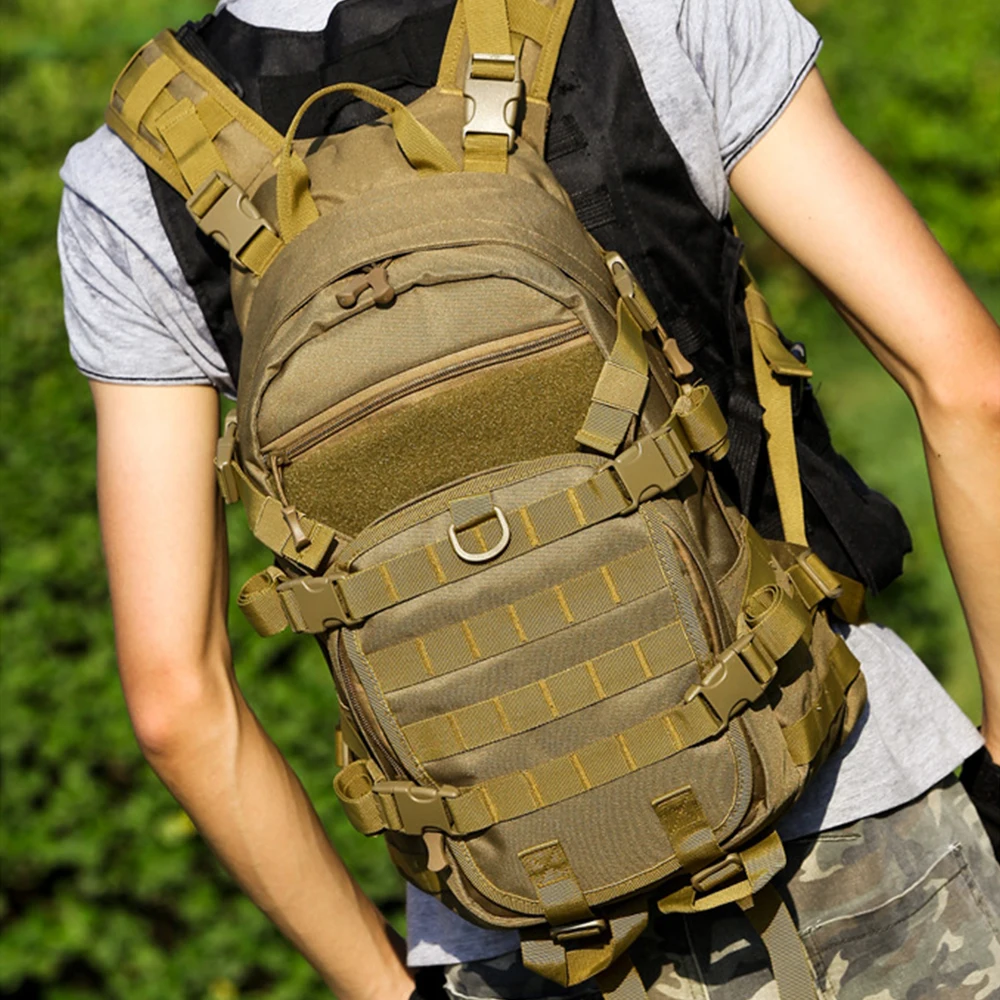 25L Military Camouflage Tactical Assault Backpack Molle Airsoft Hunting Camping Outdoor Sports Hiking Trips Climbing Bags  X394D