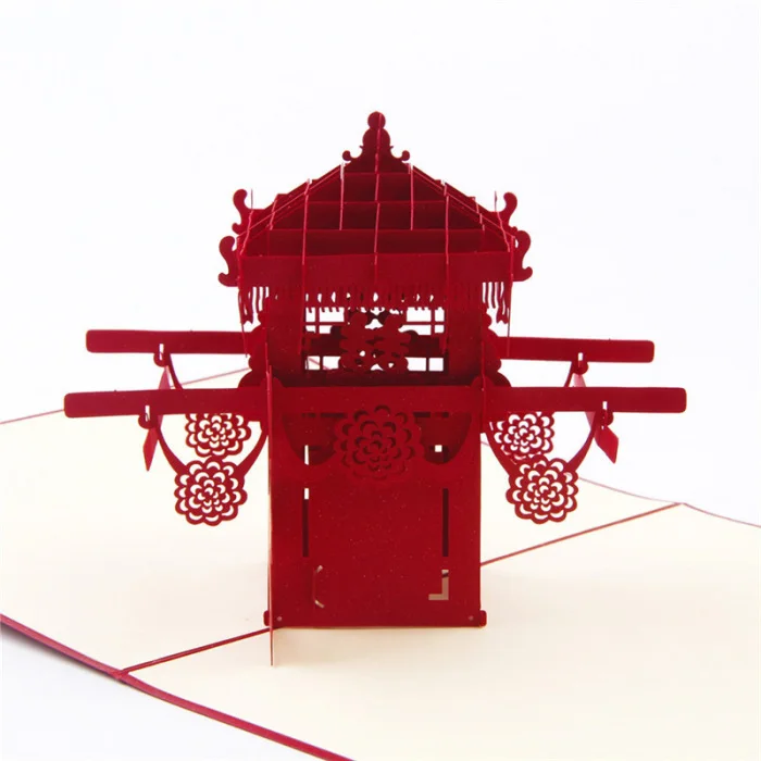 Ручной работы День рождения поздравительная открытка 3D пригласительная открытка на день рождения Свадебная вечеринка JAN88