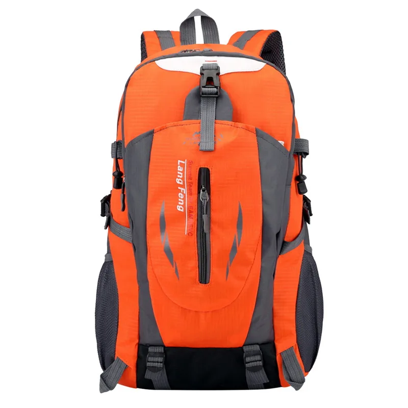 Litthing унисекс дорожные рюкзаки для улицы Mochila Masculina повседневные водонепроницаемые женские и мужские сумки для мужчин - Цвет: orange A