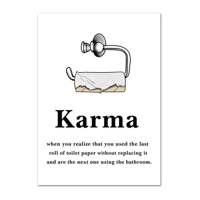 Wall Art Pictures Minimalist Drawing Amusing Toilet Paper Jokes