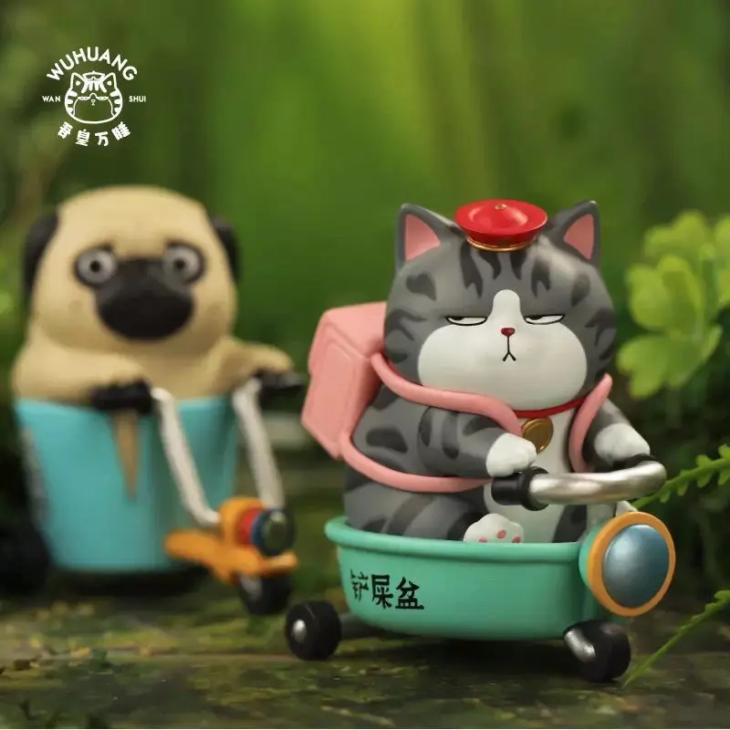 

Pre-sale Transparent Cat Blind Box Toys Figures Action Surprise Box Guess Blind Bag Toys for Girls Caja Sorpresa Birthday Gift