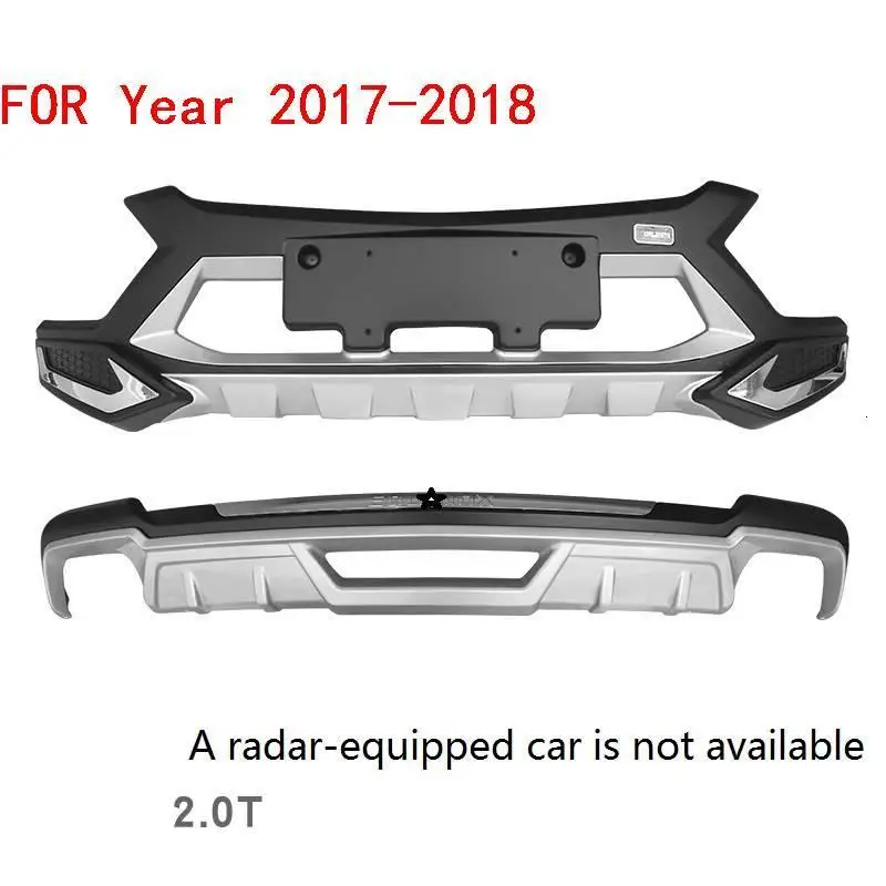 Автомолдинги, аксессуары, модифицированный Стайлинг, Automovil, передняя губа, тюнинг, задний диффузор, автомобильные бамперы 17 18 для Chevrolet Equinox