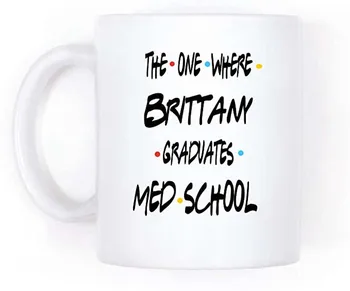 

Medical School Graduation Gift, Personalized Name, Med Student Graduate, Funny Coffee Mug, Gift For New Doctor, Custom Congratul