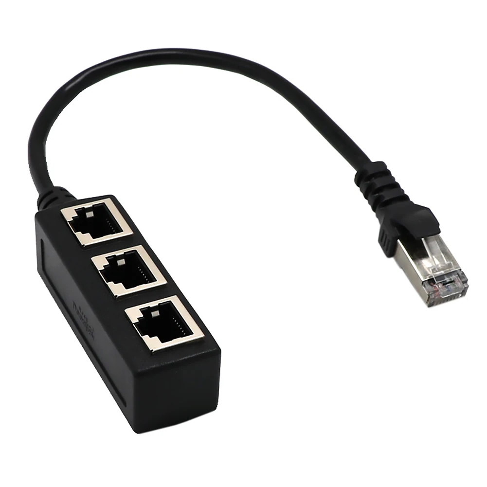 LAN Ethernet сеть RJ45 разъем 1 Папа 3 мама сплиттер адаптер кабель для ПК ноутбука