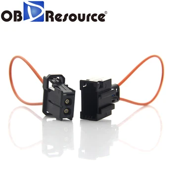 

VEDIAMO 30PCS Female MOST Fiber Optic Loop Bypass Female Connector Auto Diagnostic Cable For Audi BMW Porsche Benz Car Repair