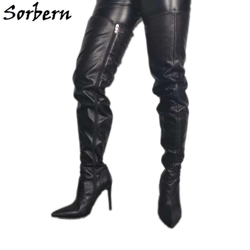 Sorbern Genuine Leather Women Boots 