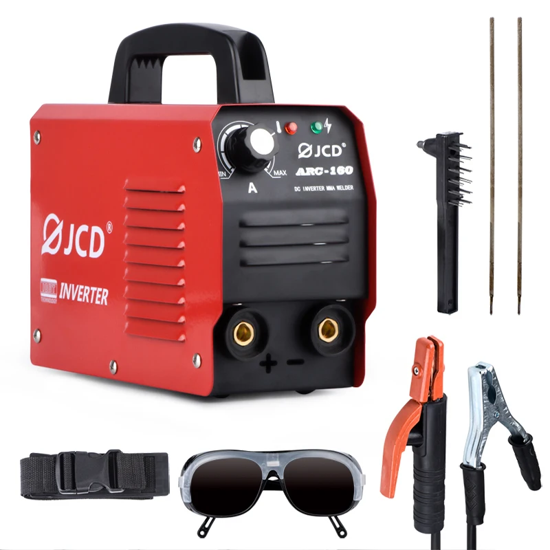 

JCD 220V DC Inverter ARC Welder Welding Machine LCD Other Manual Metal for Home Equipment 160/200 Amp Output Temperature Origin