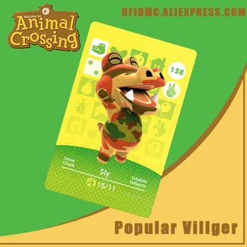 

138 Sly Animal Crossing Card Amiibo for New Horizons
