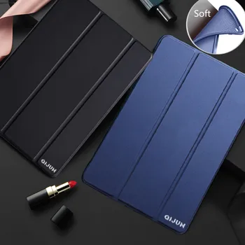 

Case For Apple iPad Air 2 9.7" A1566 A1567 9.7 inch smart tablet Cover silicone bottom + PU Leather Magnetic Stand Shell Cover