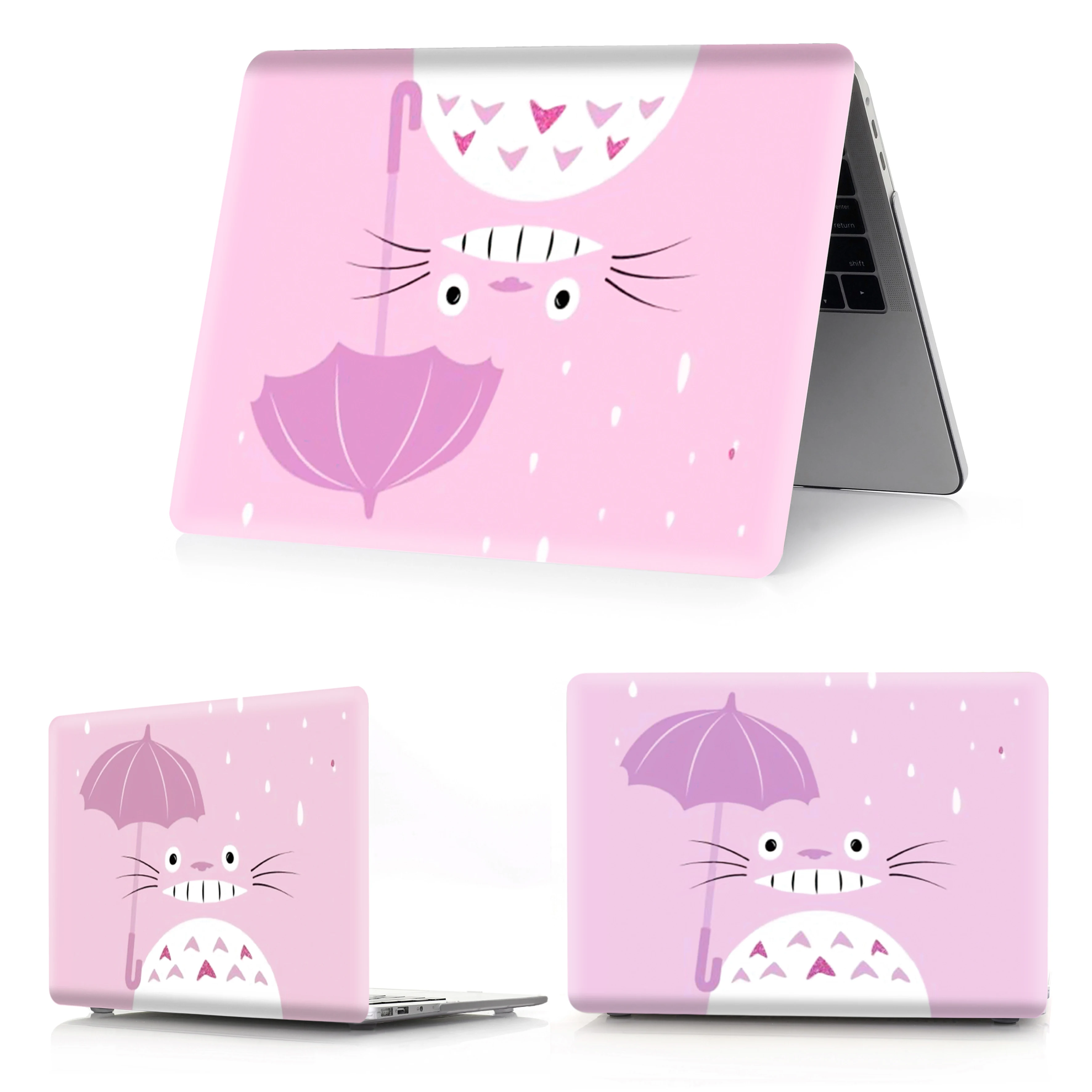 Корпус для ноутбука Totoro с цветным принтом Apple Macbook M1 Chip Air Pro Retina 11 12 13 15 16 A2337