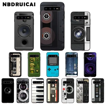 

NBDRUICAI Camera Cassette Tapes Game console Phone Case Cover for Samsung S9 plus S5 S6 edge plus S7 edge S8 plus S10 E S10 plus