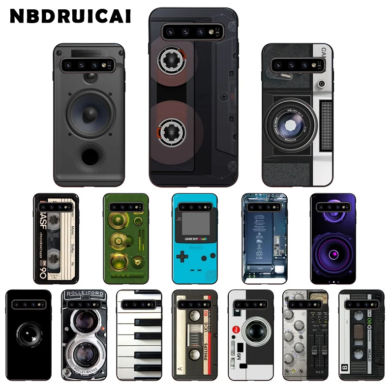 NBDRUICAI кассеты для камеры Игровая консоль чехол телефона Samsung S9 plus S5 S6 edge S7 S8 S10 E |