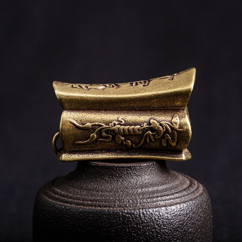 brass key ring pendant (1)