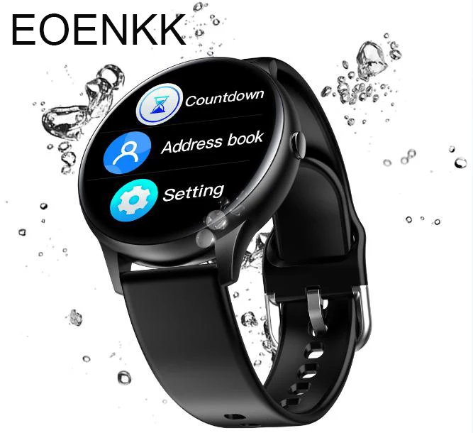 

Smart watch 1.3inch IPS Milan health monitor heart rate blood pressure sleep waterproof Bluetooth sports bracelet