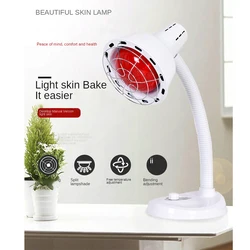 Lampe de bureau à infrarouge 275W, instrument de traitement, grille chauffante à lumière rouge, massage, physiothérapie, pour soulager les douleurs dues à l'arthrite 