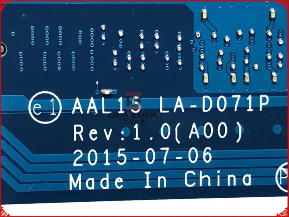 CN-096H02 для Dell Inspiron 5559 материнская плата для ноутбука AAL15 LA-D071P 096H02 SR2EX 4405U DDR3L полностью протестированная и высококачественная