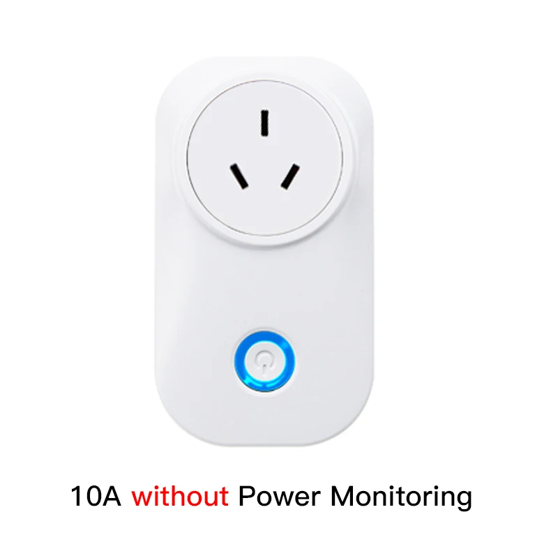 FrankEver Wi-Fi умная розетка 10A 16A с контролем мощности, стабилизатор напряжения для Израиля, Индии, бразильские итальянские, Великобритании, ЕС, Австралии, умная розетка - Цвет: AU 10A